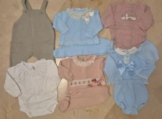 Lote Ropa Bebé Talla 1 y 3 Meses