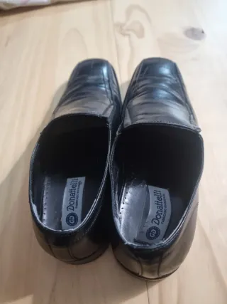 Zapatos de vestir Donattelli negros hombre