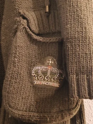 Chaqueta militar estilo boho