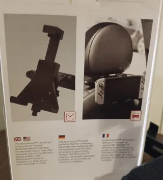Soporte para reposacabezas de coche para Nintendo