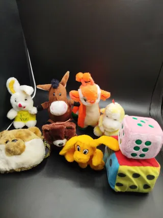 Se regala, Lote de 9 peluches, Ositos decoración