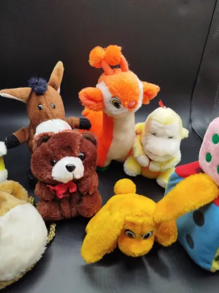 Se regala, Lote de 9 peluches, Ositos decoración