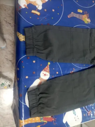 Pantalón cargo niño verde