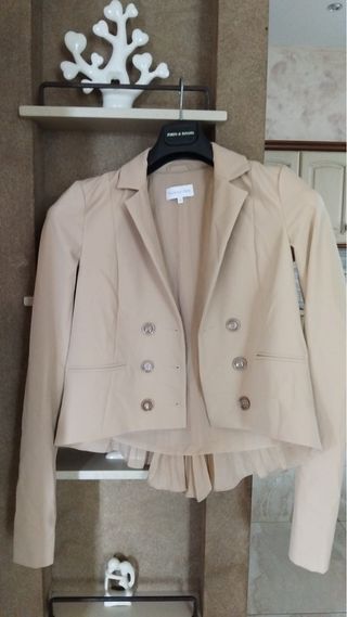 Giacca Patrizia Pepe Beige Donna