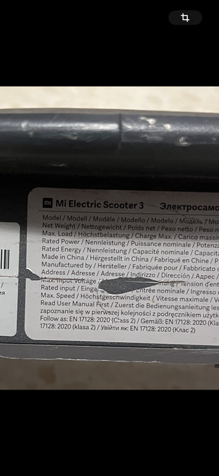 Patinete Eléctrico Xiaomi