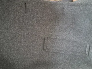 Abrigo largo gris mujer gabardina bershka