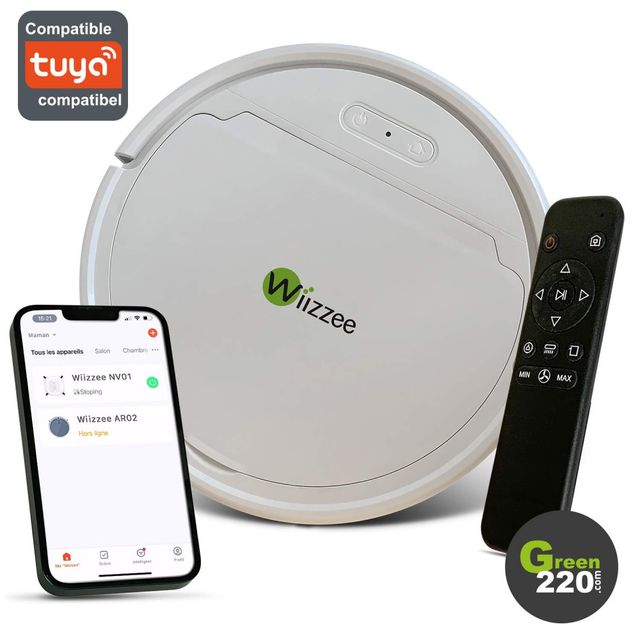 Robot Aspirador Wiizzee AR02 3 en 1