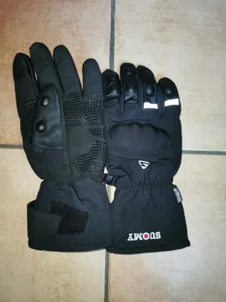 Guanti moto Suomy neri