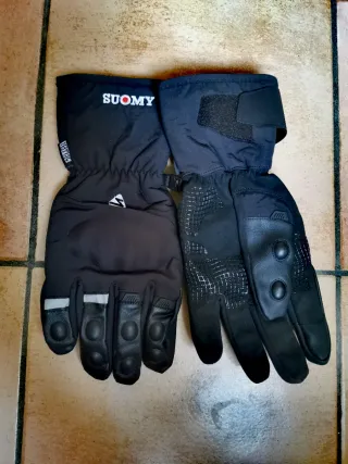 Guanti moto Suomy neri