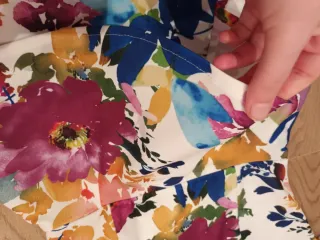 Vestido estampado floral