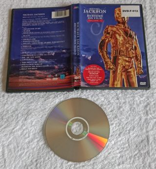 DVD MICHAEL JACKSON HISTORI ON FILM Vol. II