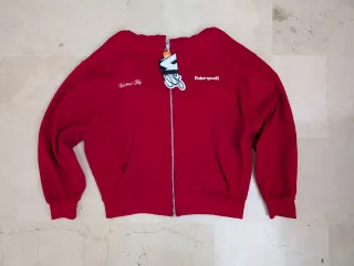 Sudadera con cremallera Fake Gods Roja