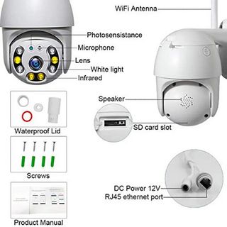 Cámara WiFi 3MP Visión Nocturna