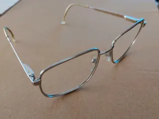 Montura de gafas Morel plateada