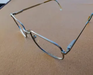 Montura de gafas Morel plateada