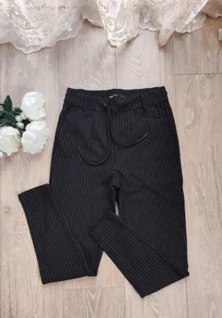 Pantaloni Only gessati tg XS