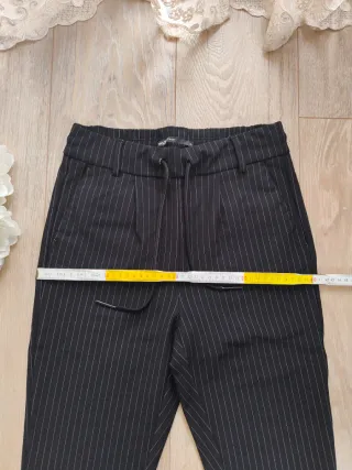 Pantaloni Only gessati tg XS