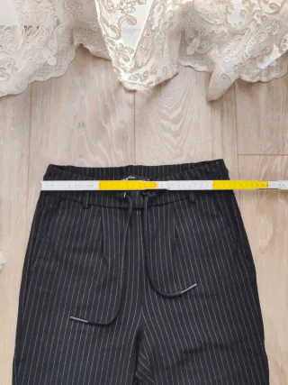 Pantaloni Only gessati tg XS