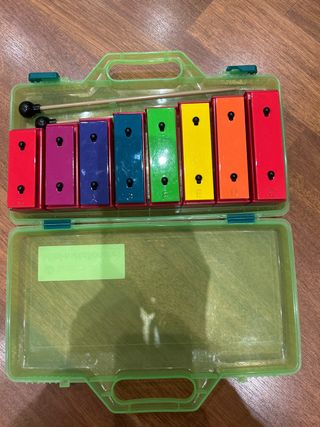 Xilófono Mini Metallonotes con estuche