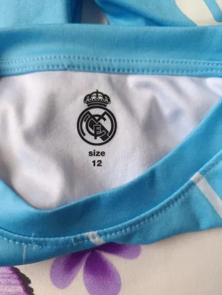 Camiseta Real Madrid Azul y Blanca