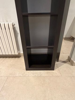Estantería Ikea Kallax 1x5 Negra
