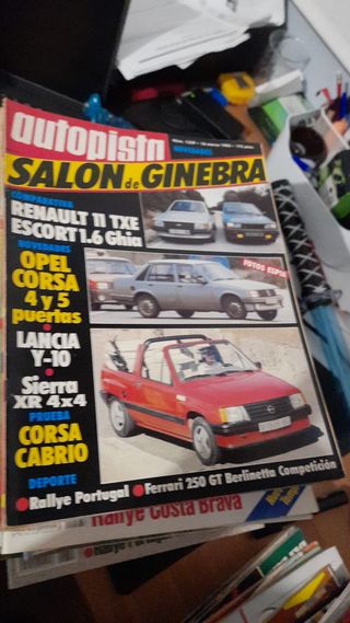 Revista Autopista año 1985