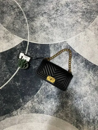 Borsa tracolla Marc Ellis donna nero oro