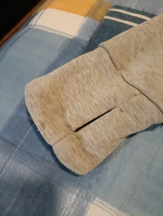 Sudadera Domyos Gris con Capucha