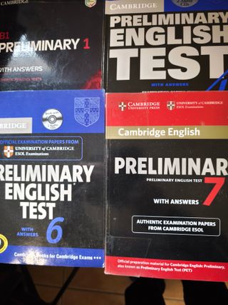 Lote Cambridge B1 Preliminary