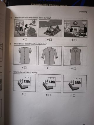 Lote Cambridge B1 Preliminary
