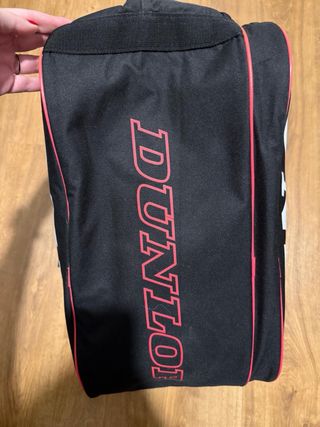 Paletero Dunlop Tour Series Negro/Rosa