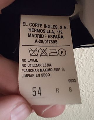 TRAJE CHAQUETA Y PANTALON EMIDIO TUCCI