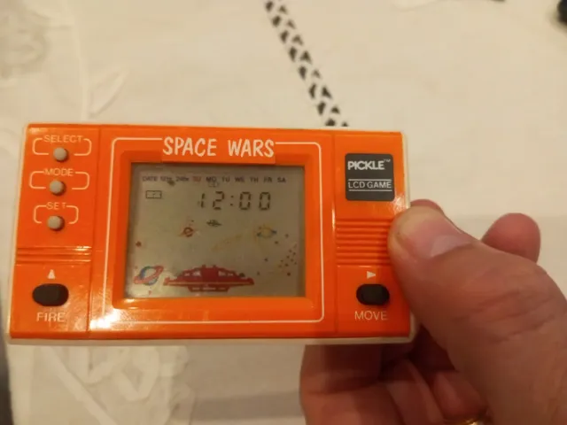 Videojuego Vintage Pickle Space Wars LCD 90s