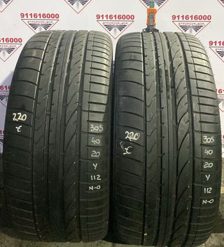 305 40 20 Y BRIDGETSONE RUEDA AL 90% VIDA UTIL