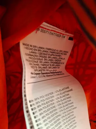 Camiseta técnica Nike estampada