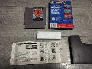 Juego NES Tecmo WWF WrestleManiaen caja