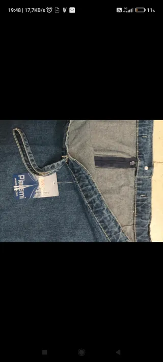 Falda vaquera mujer talla 58