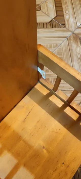 Mesa y Silla Infantil Madera