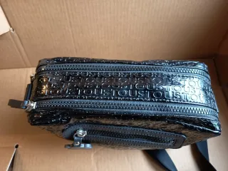 Bandolera charol Tous negra