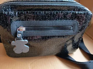 Bandolera charol Tous negra