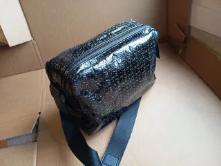 Bandolera charol Tous negra