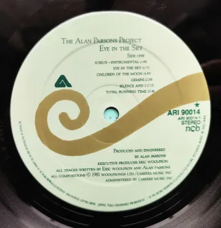LP 1982 🇪🇺 ALAN PARSONS PROJECT - EYE IN THE SKY