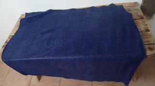 Piel de vacuno con estampado de leopardo