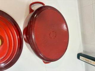 Olla Le Creuset Ovalada 29 cm Roja