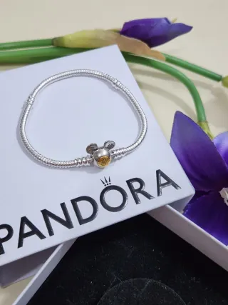 Pulsera Pandora 100 Aniversario Mickey Mouse