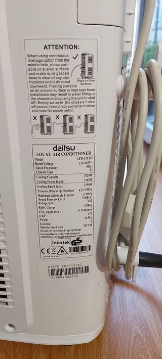 Aire Acondicionado Portátil Daitsu