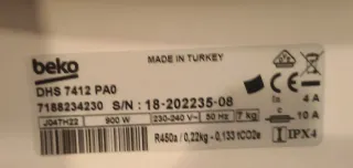 Secadora Beko DHS 7412 PAO