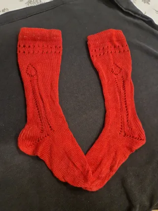 Calcetines Falleros granate niño