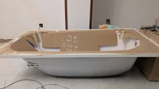 Bañera 140 cm sin usar
