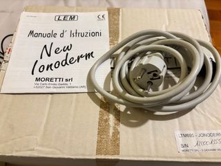 Apparecchio Ionoforesi LEM New Ionoderm